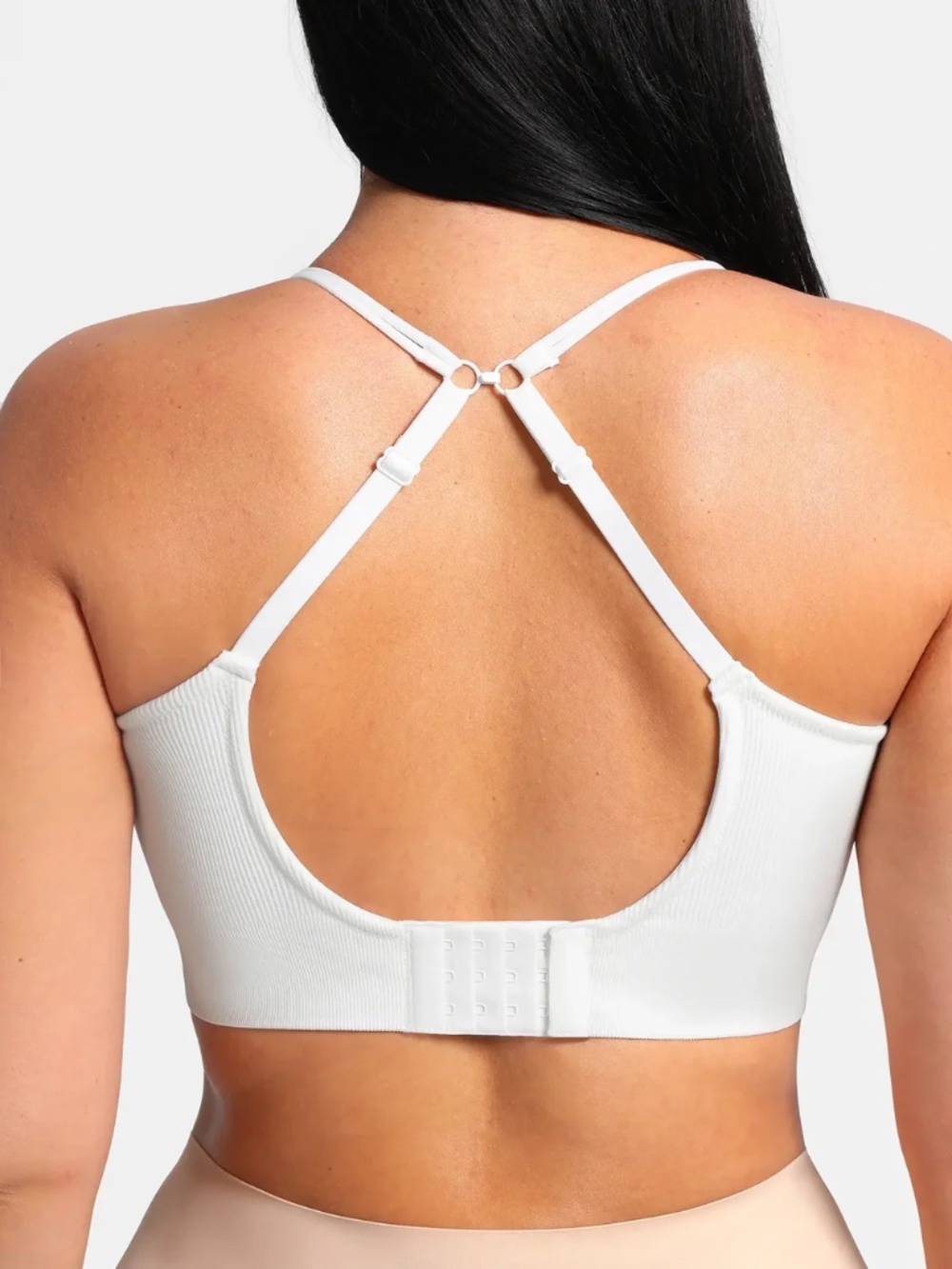 Wireless Ribbed Bra (Size M) - Picture 4 of 13